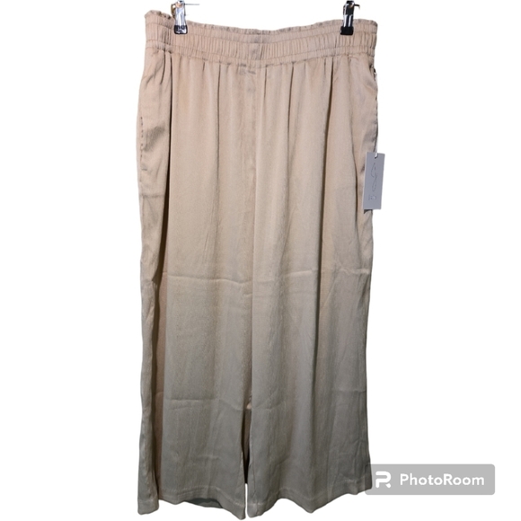 NWT Joie Wide Leg Pull On Pants Size L - Picture 1 of 6